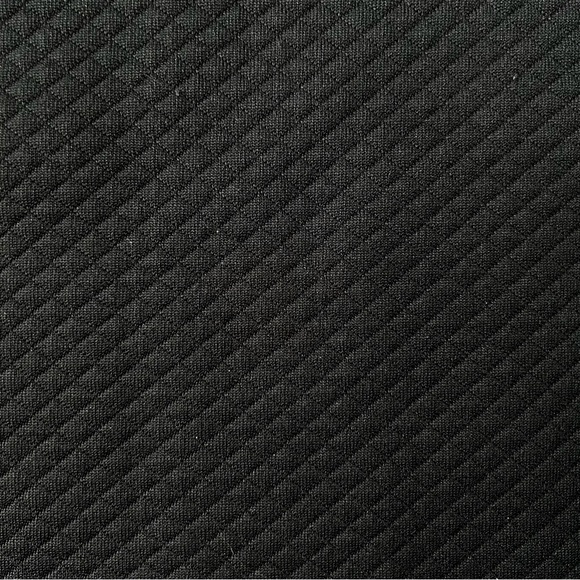 Daisy Fuentes Black Quilted Shift Dress | Size Medium - Picture 9 of 11